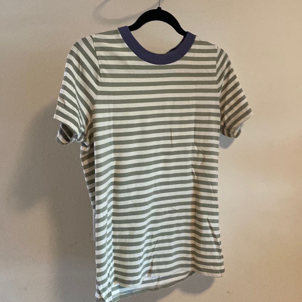 Madewell stripped t-shirt, Medium